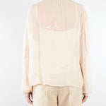 Casacca Crema in georgette ricamata CA151250450268 006 SEVENTY 