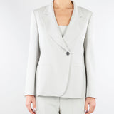 Giacca Calce monopetto in cady crêpe viscosa GI0922460206 902 SEVENTY 