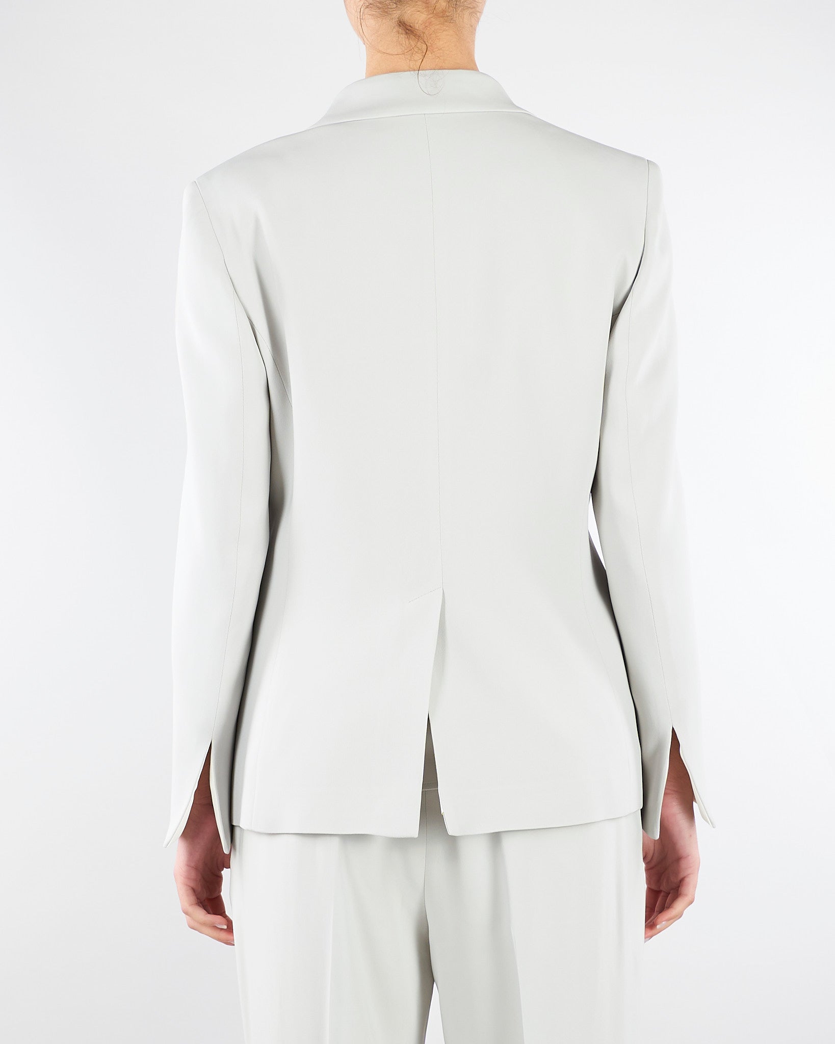 Giacca Calce monopetto in cady crêpe viscosa GI0922460206 902 SEVENTY 