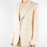 Gilet jacquard Beige GT0143220710 014 SEVENTY 