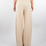 Pantalone Beige in tramato light PA01201TTEL0014 V0778 SIMONA CORSELLINI 