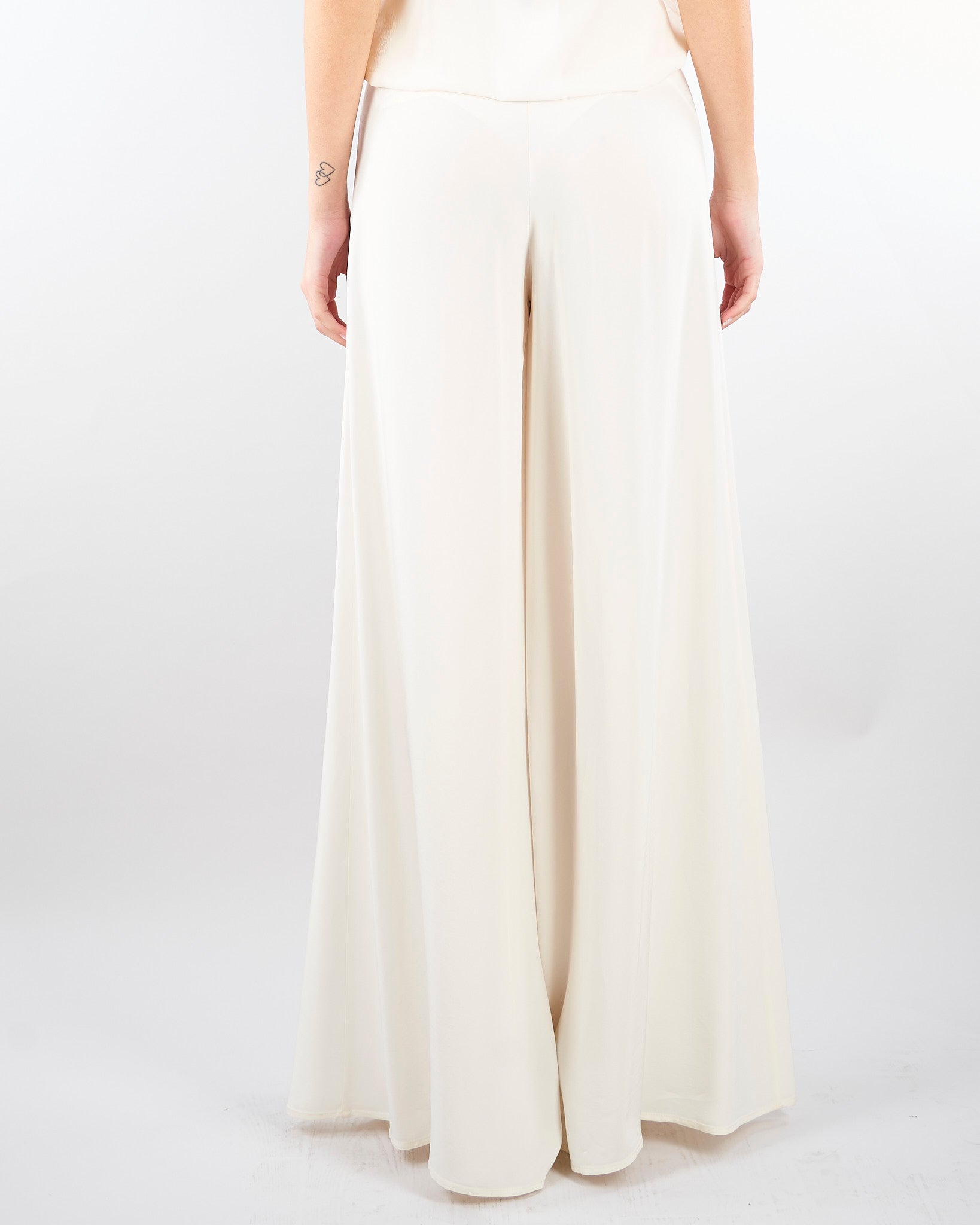 Pantalone Burro in cady wide leg PA02901TVIS0026 V0359 SIMONA CORSELLINI 
