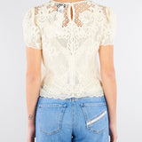 Blusa Burro in mussola con ricamo TP2581 282 TWIN SET 