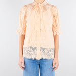 Camicia Pesca in pizzo con fiocco TP2625 11750 TWIN SET 