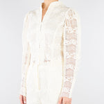 Giacca Burro in pizzo macramè TP2902 59 TWIN SET 