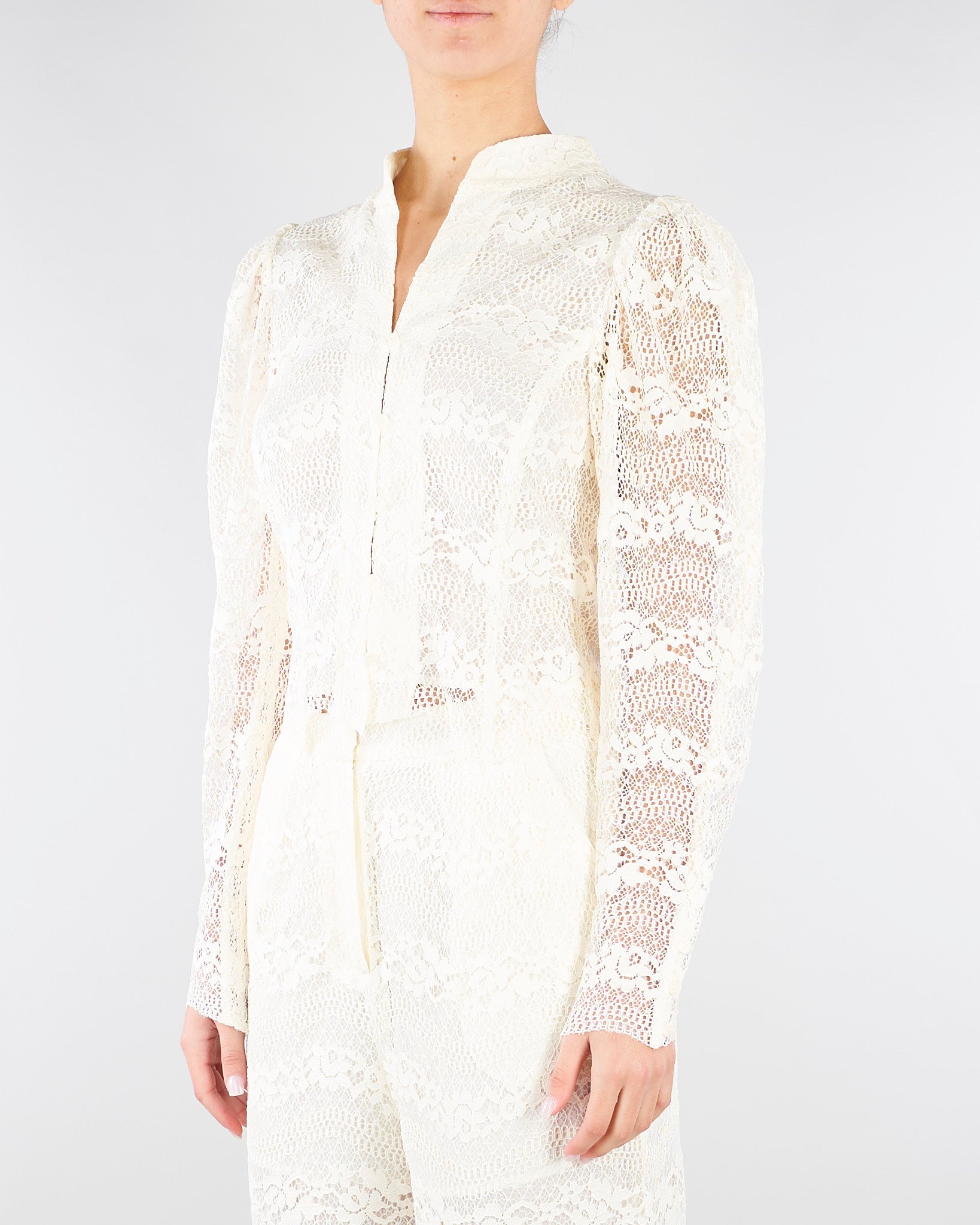 Giacca Burro in pizzo macramè TP2902 59 TWIN SET 