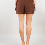 Short Coffee in cotone TT2253 12110 TWIN SET 