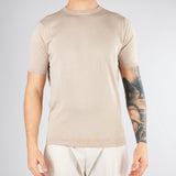 Maglia Beige in misto cotone e seta U0288M5208 15 UNGARO 