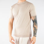 Maglia Beige in misto cotone e seta U0288M5208 15 UNGARO 