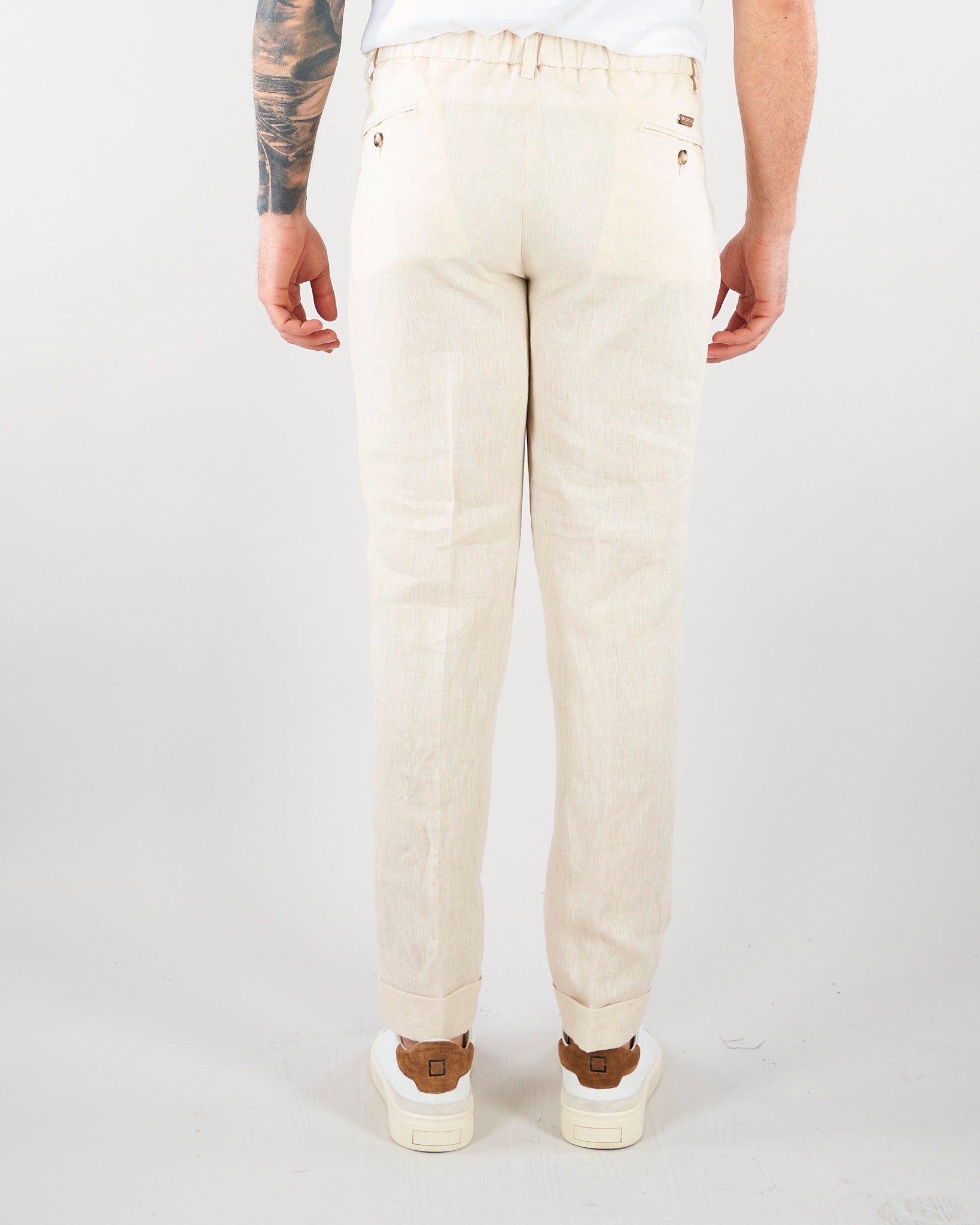 Pantalone Sabbia in lino U7089G5543 15 UNGARO 