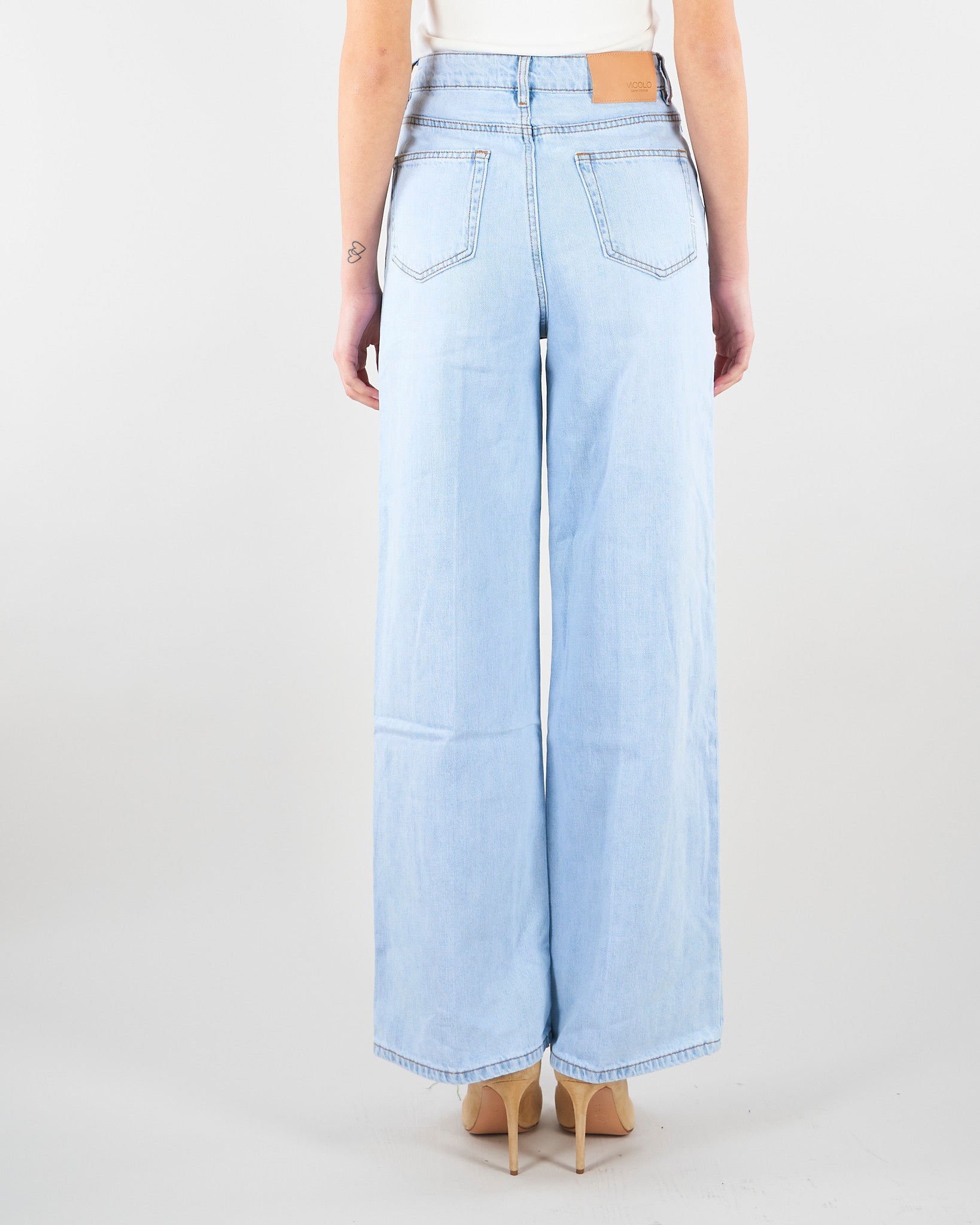 Jeans Carmen Wide Leg DAB5004 47 VICOLO 