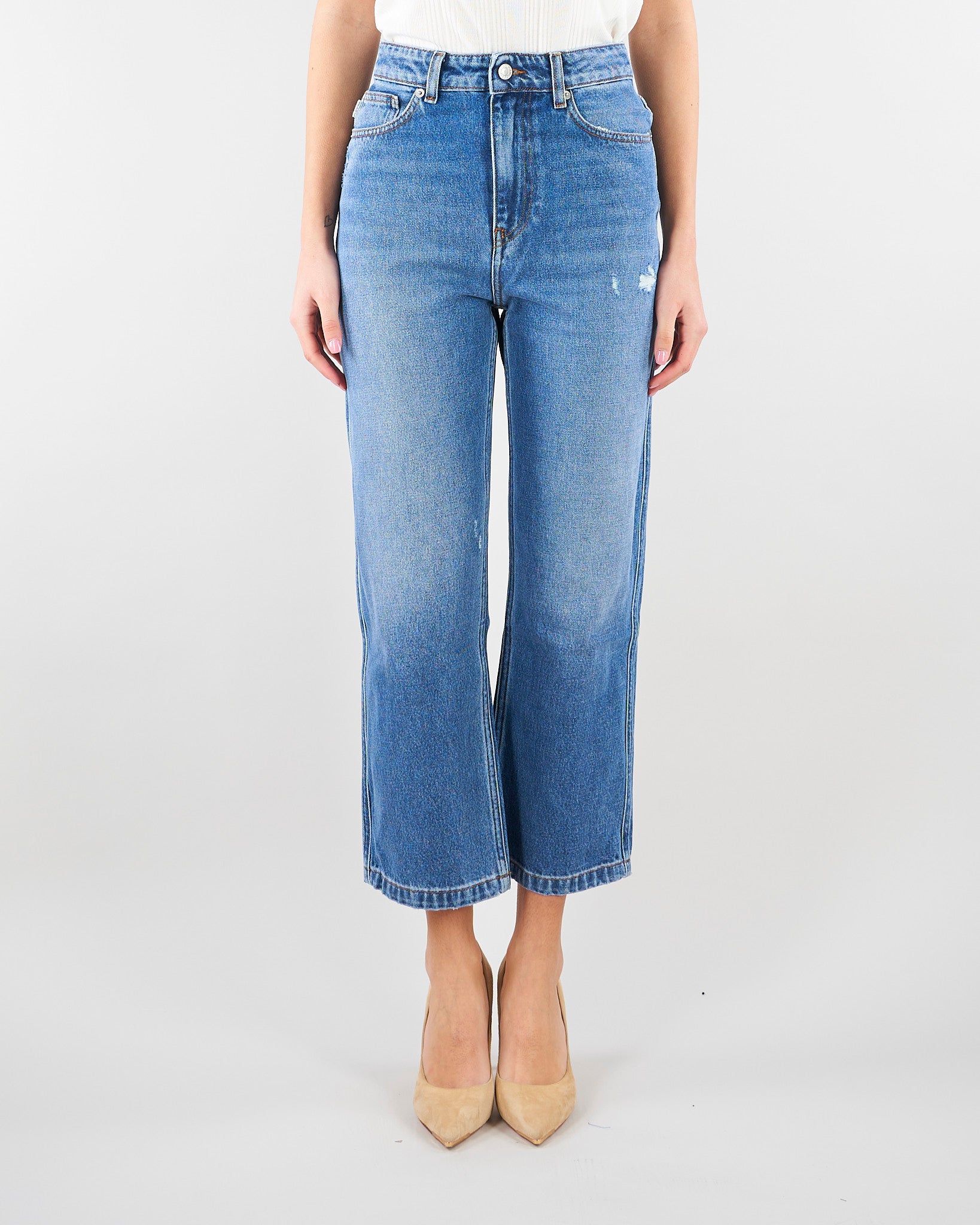 Jeans Denim Cropped DAB5128 47 VICOLO 
