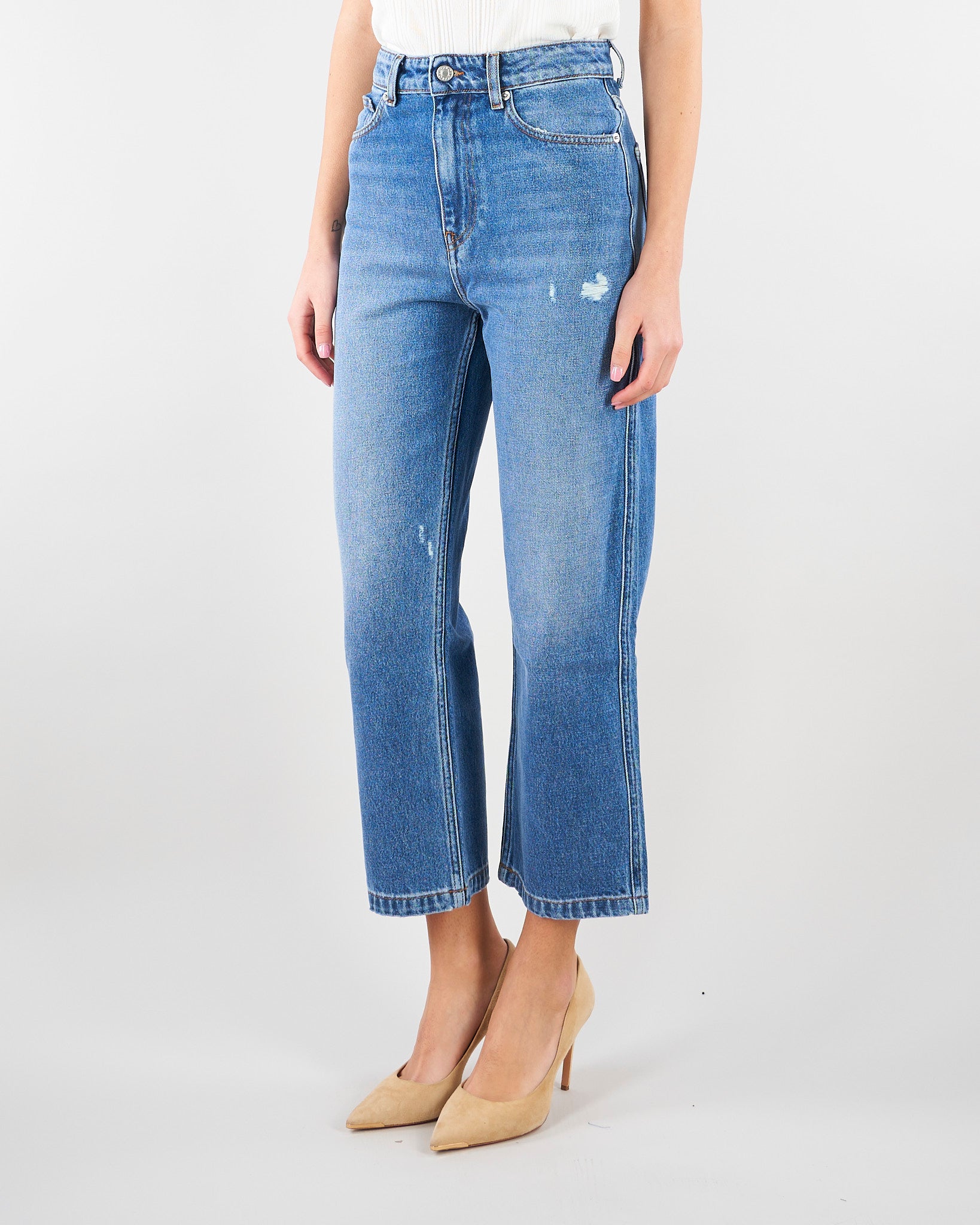 Jeans Denim Cropped DAB5128 47 VICOLO 
