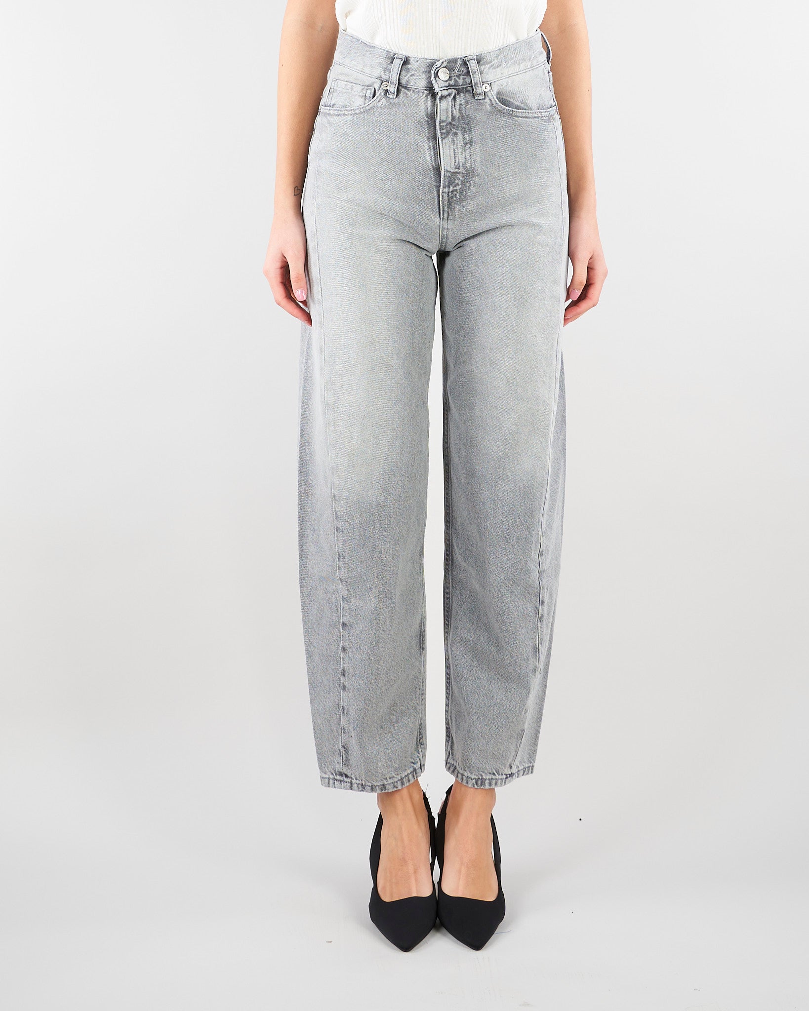 Jeans Balloon Grigio DAB5156 98 VICOLO 