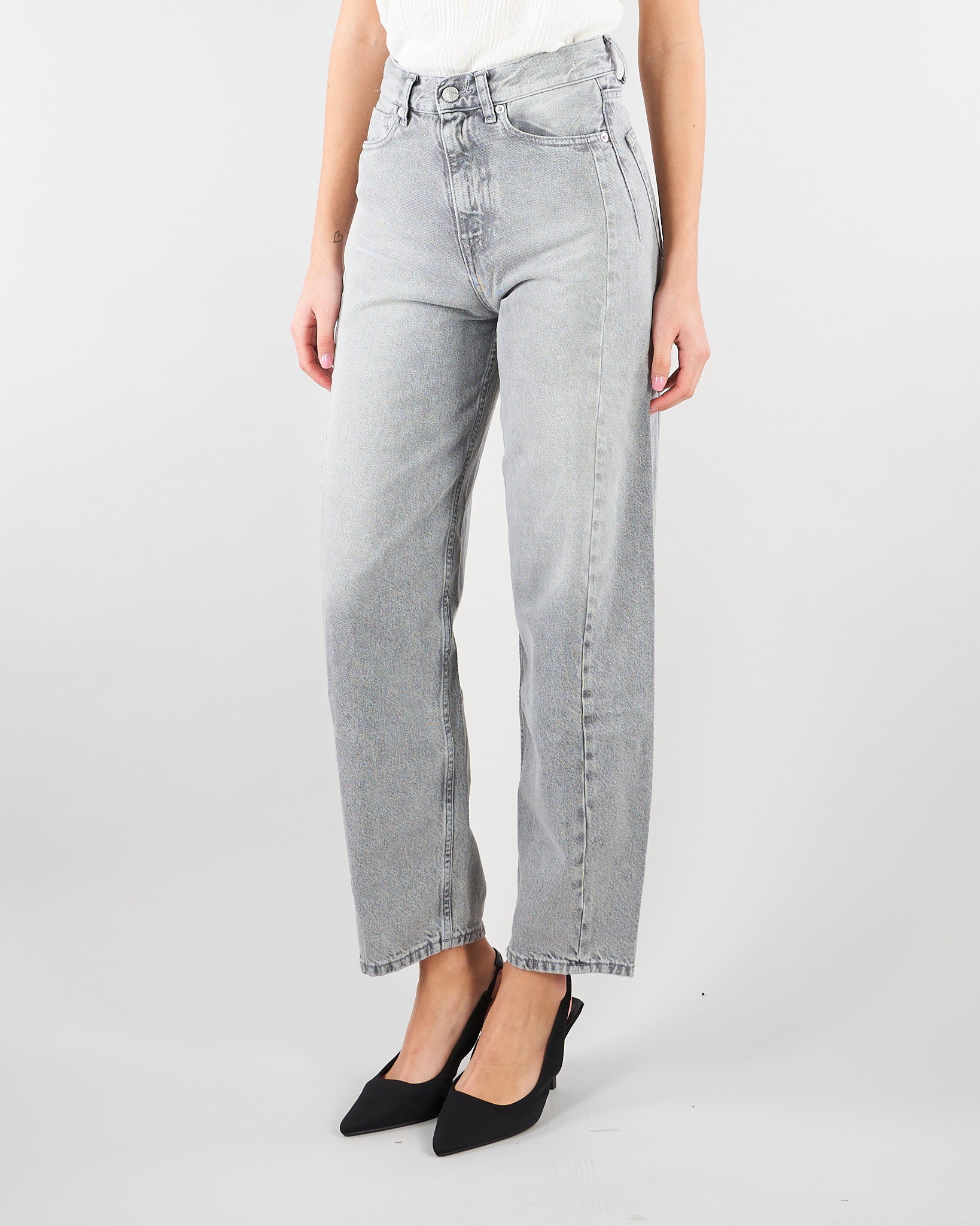 Jeans Balloon Grigio DAB5156 98 VICOLO 