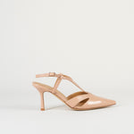 Slingback Nude in pelle 323 40 WO MILANO 