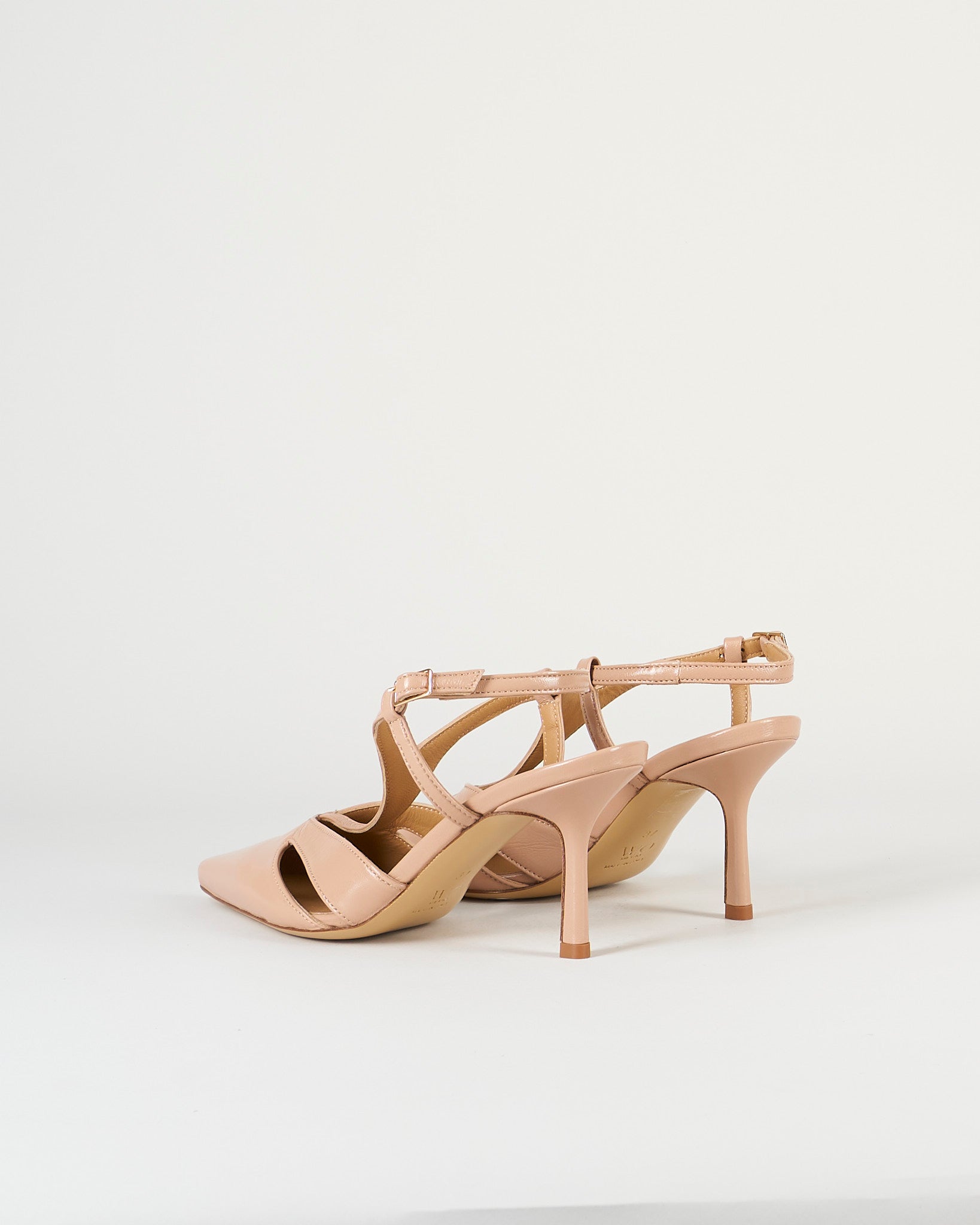 Slingback Nude in pelle 323 40 WO MILANO 