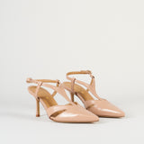 Slingback Nude in pelle 323 40 WO MILANO 