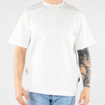 T-shirt Bianco in cotone pesante Relaxed fit XM4261 1 YES LONDON 