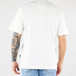 T-shirt Bianco in cotone pesante Relaxed fit XM4261 1 YES LONDON 