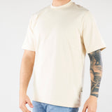 T-shirt Panna in cotone pesante Relaxed fit XM4261 2 YES LONDON 