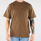 T-shirt Tortora in cotone pesante Relaxed fit XM4261 35 YES LONDON 
