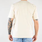 T-shirt Panna in cotone pesante con taschino patch gommata XM4280 2 YES LONDON 