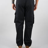 Pantalone cargo Nero Relaxed fit XP3382 99 YES LONDON 