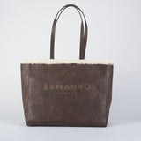 Borsa Moro in ecopelliccia D47ES003E2B MF938 ERMANNO BY ERMANNO SCERVINO 
