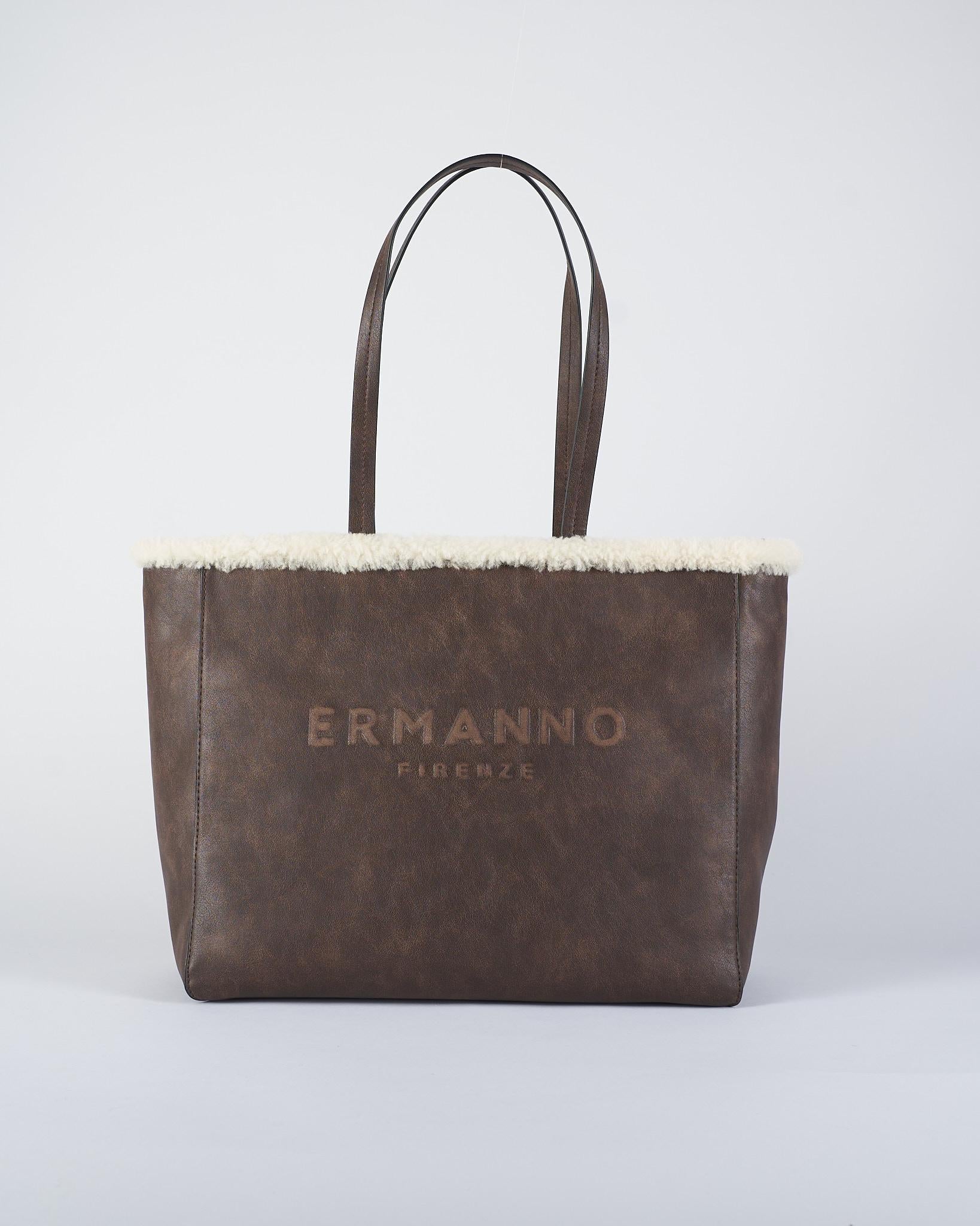 Borsa Moro in ecopelliccia D47ES003E2B MF938 ERMANNO BY ERMANNO SCERVINO 