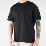 T-shirt Nero in filo di Scozia Relaxed fit U0291R5001 80 UNGARO 
