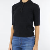 Polo Nero in Raccoon V56800 99 VANISE' 