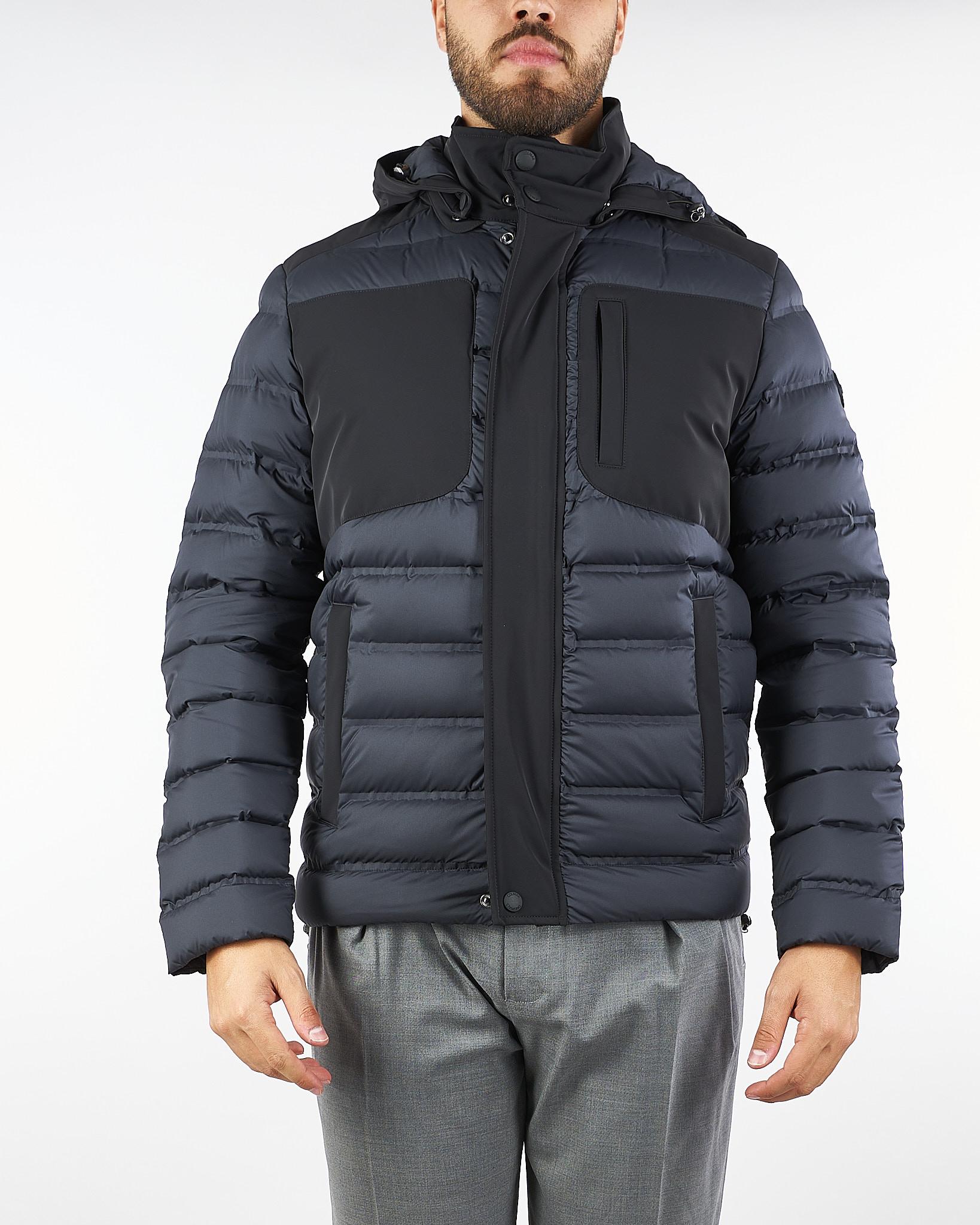 Giubbotto Nero in doppio tessuto con cappuccio staccabile 12994ZL 99 COLMAR 