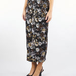 Gonna Nero tubino in tulle e paillette DAMIANA 1 MAX MARA STUDIO 