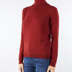 Maglia Dolcevita Rubino in filato di seta e lana KIKU 8 MAX MARA WEEKEND 