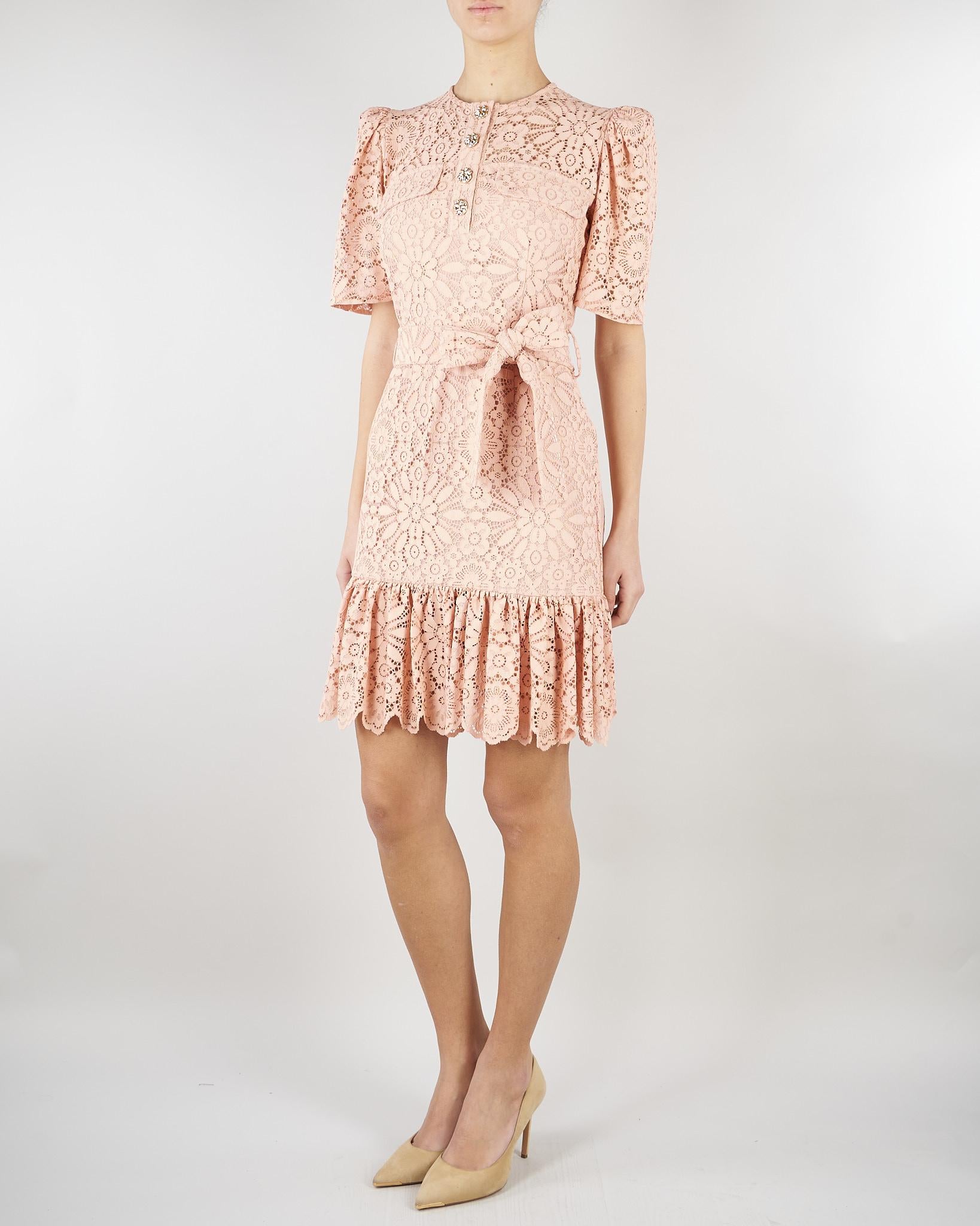 Abito Nude in pizzo ACT16106AB4076 35 ACTUALEE 