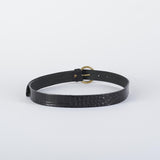 Cintura Nero in pelle cocco con fibbia gold ACT030CI0020 99 ACTUALEE 