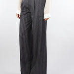 Pantaloni Antracite gessati D47EP069EB3 MFA83 ERMANNO BY ERMANNO SCERVINO 