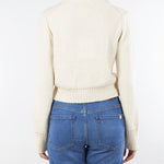 Cardigan Crema in misto cashmere con paillette ZAMBIA 1 MARELLA 
