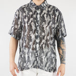 Camicia Nero-Bianco a fantasia HTEM220802 124 ACUPUNCTURE 