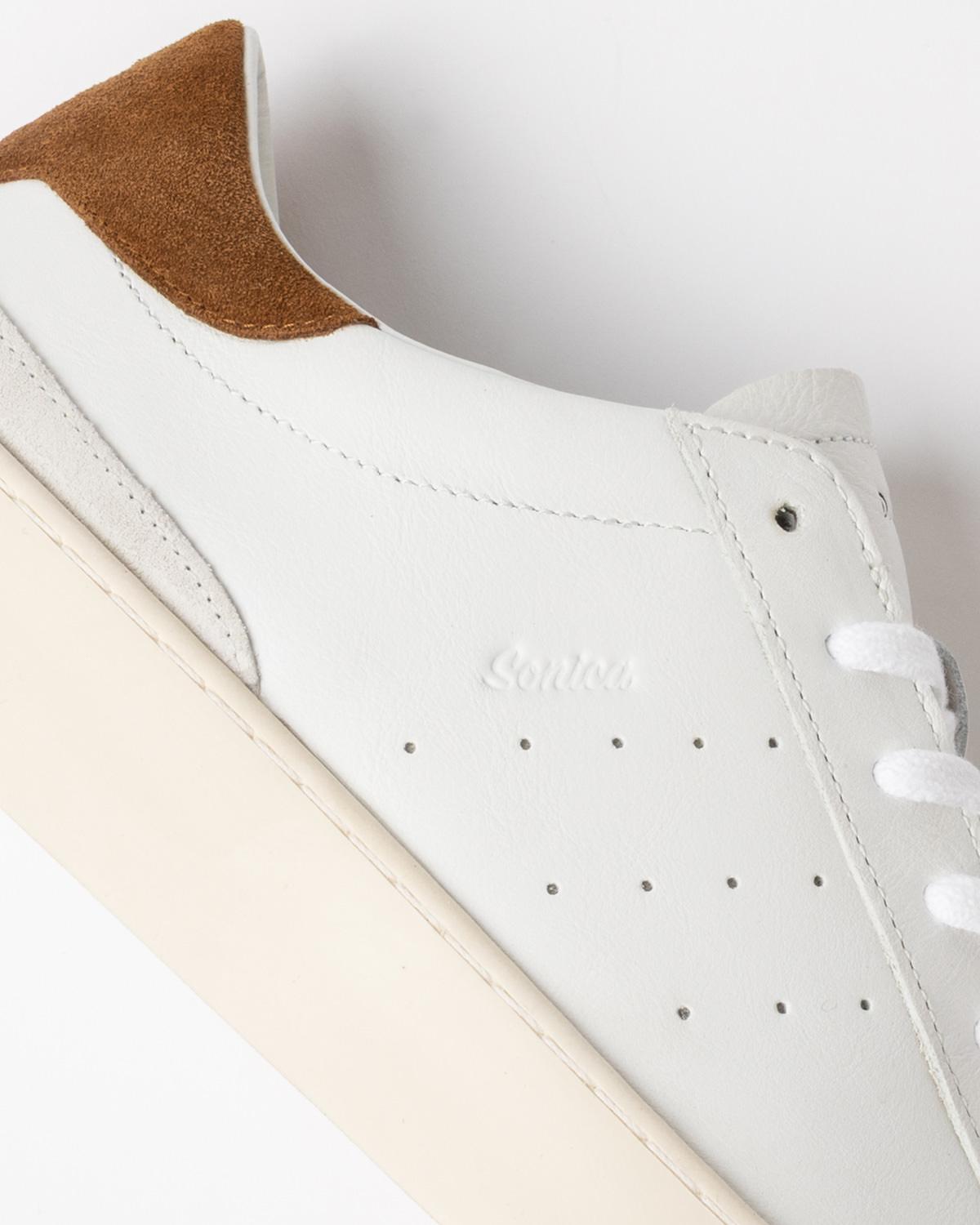 Sneakers Sonica Calf White-Cuoio M441SOCAWI WI DATE 