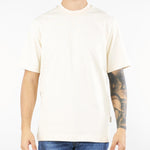 T-shirt Panna in cotone pesante XM4228 5 YES LONDON 