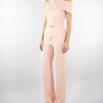 Pantalone Pesca in cady PA01802TCRP0004 V0697 SIMONA CORSELLINI 