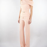 Pantalone Pesca in cady PA01802TCRP0004 V0697 SIMONA CORSELLINI 