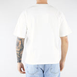 T-shirt Boxy Bianco con stampa 'Ricottaro' MAU3DICI01 01 3DICI 