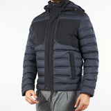 Giubbotto Nero in doppio tessuto con cappuccio staccabile 12994ZL 99 COLMAR 