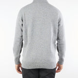 Maglia Polo Grigio in pura lana e cashmere B9F0102 93M AMARANTO 
