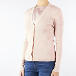 Cardigan Rosa a V in viscosa GABRIEL 11 MAX MARA WEEKEND 