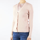 Cardigan Rosa a V in viscosa GABRIEL 11 MAX MARA WEEKEND 