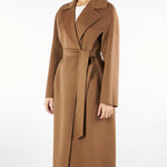 Cappotto Caramello in lana, cachemire e seta CLES 58 MAX MARA STUDIO 